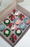 Elegant Christmas Cupcakes Pack (12 pcs) by YaluYalu - yaluyalu