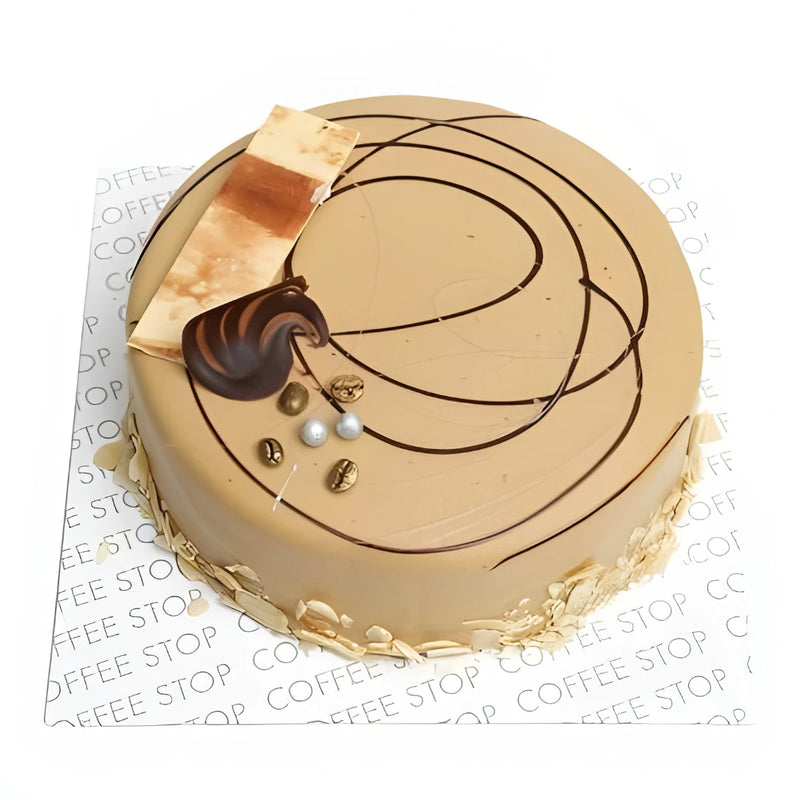 Mocha Almond Nutty Cake 1 kg - Cinnamon Grand | YaluYalu Sri Lanka Cake Delivery