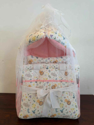 Pink Color Mini Baby Bedding Gift Set - Yalu Yalu