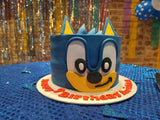 Sonic Birthday Cake by Yalu Yalu - yaluyalu