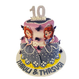 Twin Princess Cake by Yalu Yalu