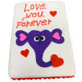 Love you forever Cake by Yalu Yalu