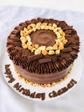 Chocolate Cake with Roasted Cashew by YaluYalu