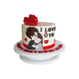 I Love U Yo Cake by Yalu Yalu Galle Outlet