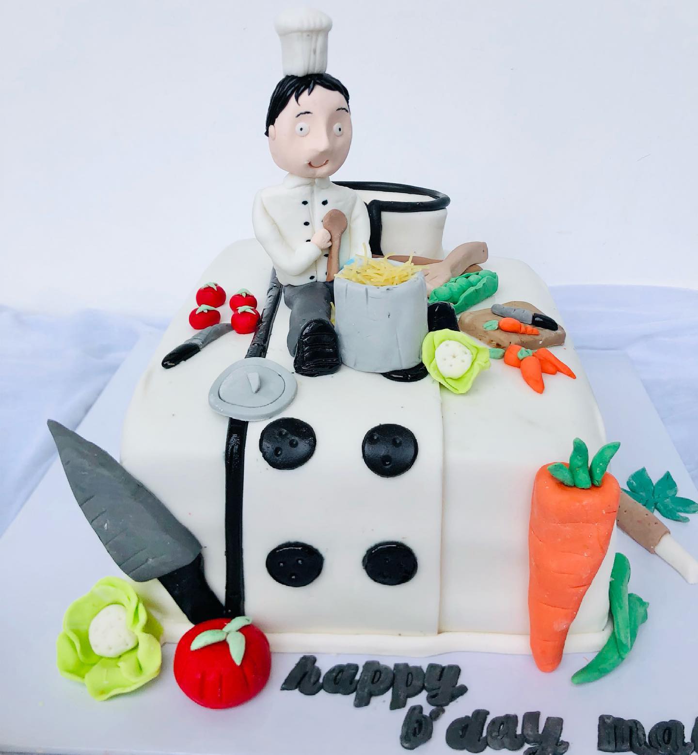 My Little Chef Birthday Cake by YaluYalu