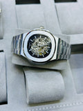 Patek Philippe Geneve silver Mens Watch