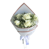 White Roses Bouquet