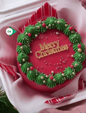 Christmas Cake Design 5 by Yalu Yalu