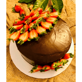 Double Chocolate Brandy Cake by YaluYalu