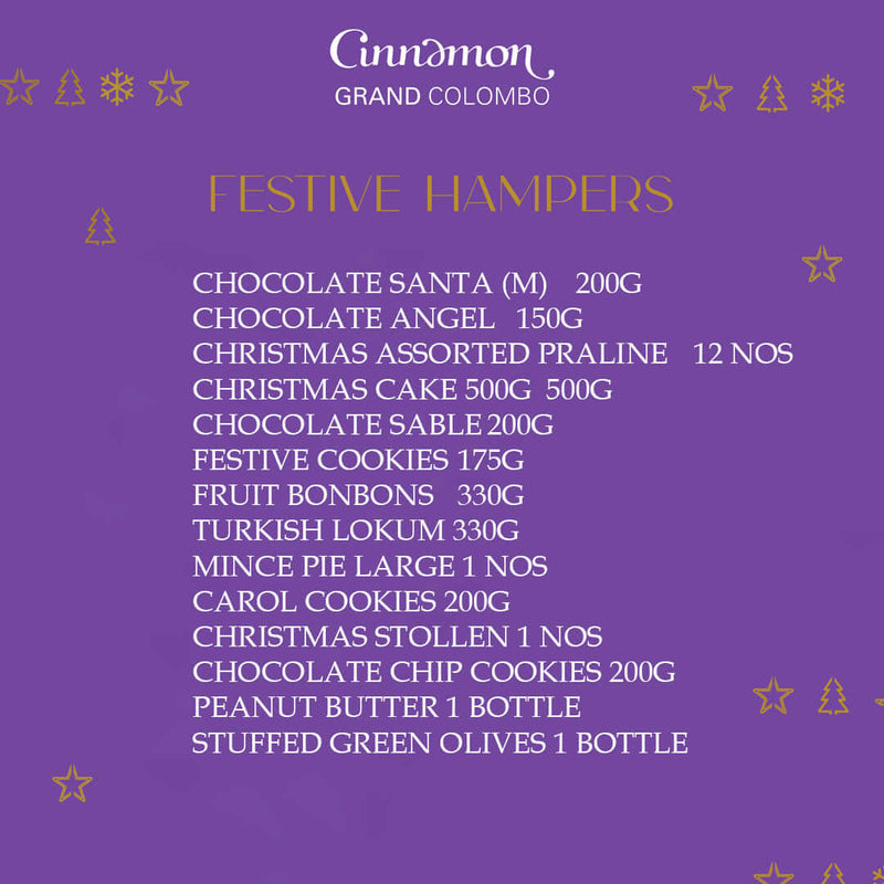 Christmas Hamper 5 Cinnamon Grand | YaluYalu Delivery Sri lanka