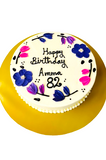 Purple Garden Celebration Cake - Yalu Yalu | Cake Delivery Sri Lanka | online order