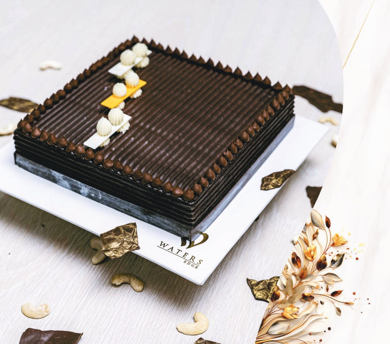 Chocolate Brownie Mousse Cake by Waters Edge