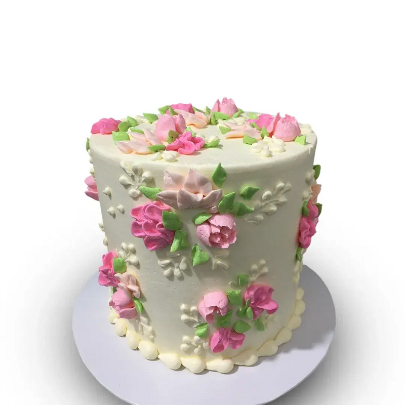 Blooming Joy Ribbon Cake 1Kg\1.5Kg - Yalu Yalu | Cake Delivery Sri Lanka