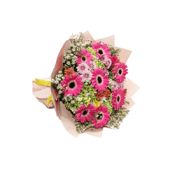 Blooming Trio Fresh Flower Bouquet by YaluYalu | Send Flowers Online in Sri Lanka | Fresh Flowers | YaluYalu Flower Shop - yaluyalu