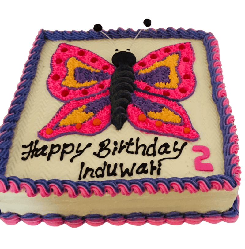 Butterfly Ribbon Cake by YaluYalu - yaluyalu
