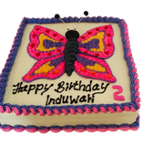 Butterfly Ribbon Cake 1Kg