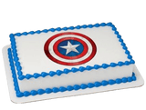 Captain America Chocolate Birthday Cake by Yalu Yalu