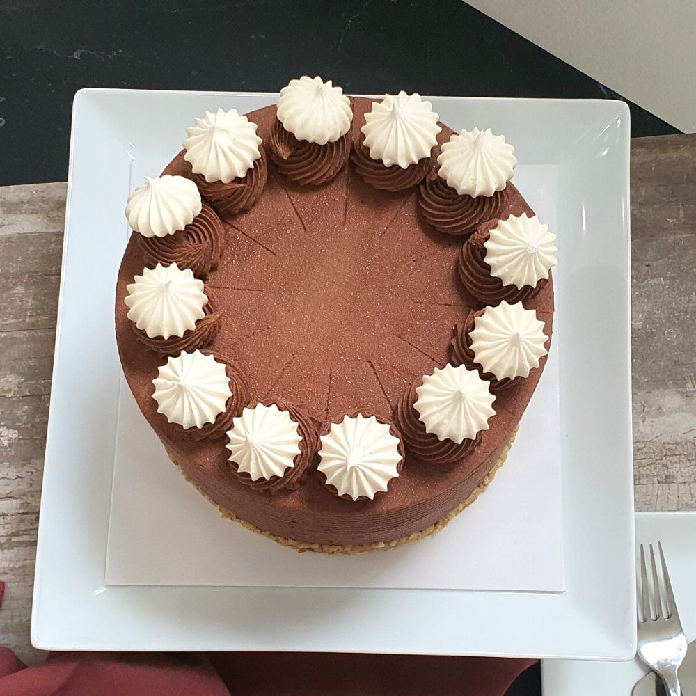 Chocolate Meringue Cake by Fab yaluyalu