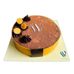 Chocolate Rum & Raisins Cake by Hotel Waters Edge | Home Delivery by YaluYalu - yaluyalu