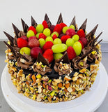 Chocolate Fruit & Nut Delight Cake (Need 3 days) by Yalu Yalu | Delivery in Sri Lanka