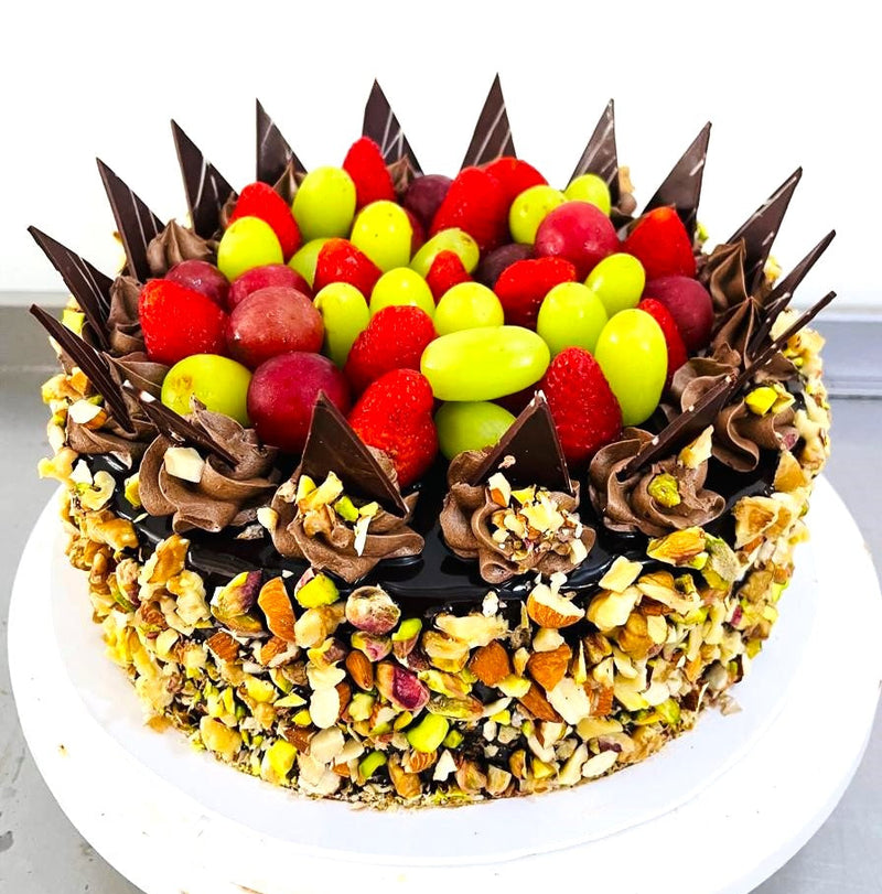 Chocolate Fruit & Nut Delight Cake (Need 3 days) by Yalu Yalu | Delivery in Sri Lanka