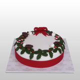 Christmas Fondant Cake Hotel Kingsbury | Yalu Yalu Delivery