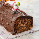 Christmas Chocolate Yule Log Cinnamon Lakeside - yaluyalu