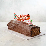 Christmas Chocolate Yule Log Cinnamon Lakeside