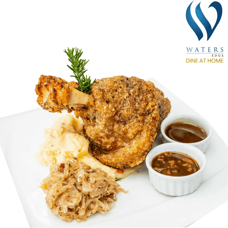 Crispy Pork Knuckle by Waters Edge - yaluyalu