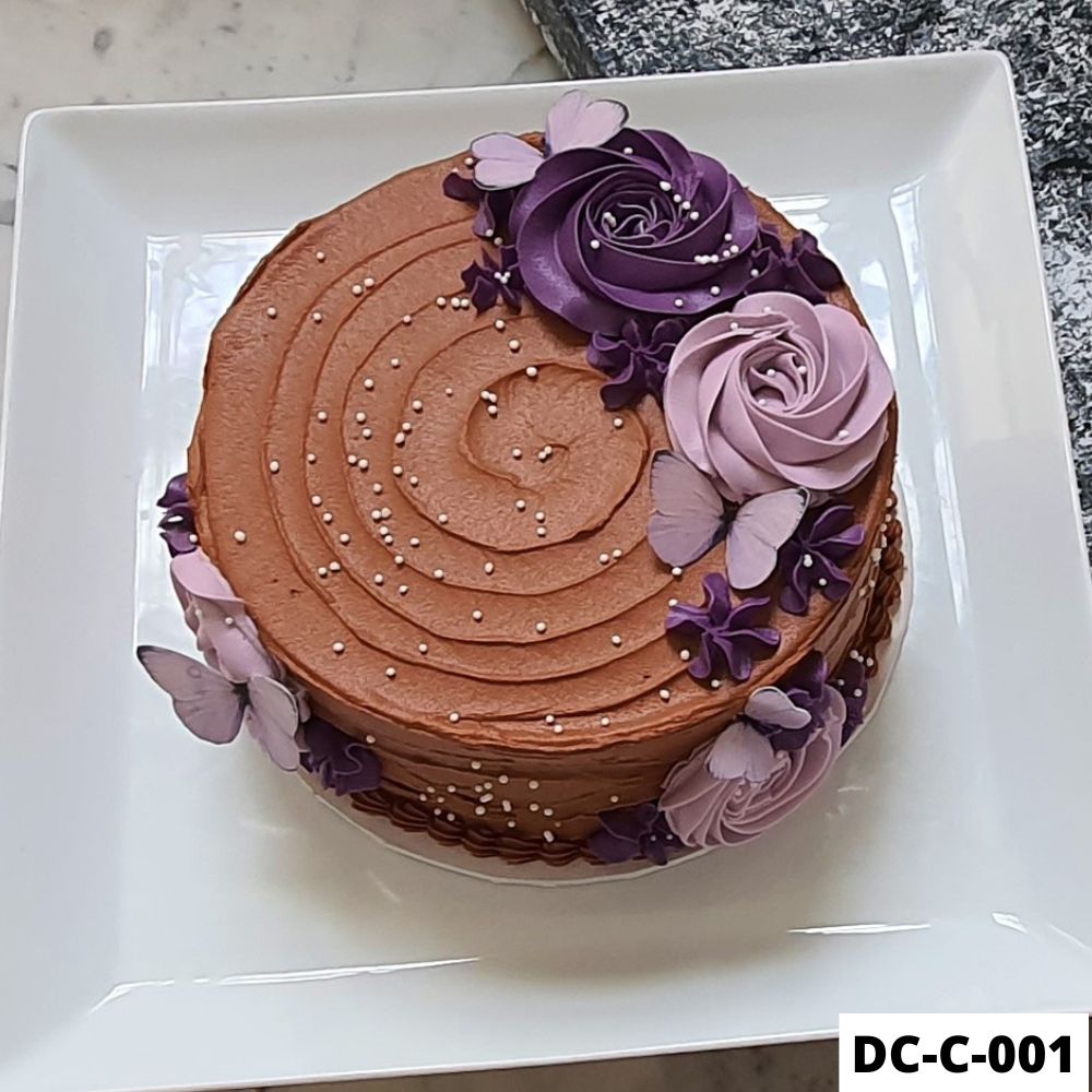 Decorated Chocolate Cake Design 1 by Fab yaluyalu