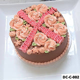 Decorated Chocolate Cake Design 2 by Fab