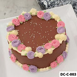 Decorated Chocolate Cake Design 3 by Fab