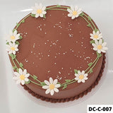 Decorated Chocolate Cake Design 7 by Fab