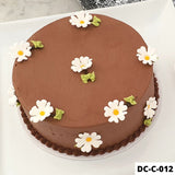 Decorated Chocolate Cake Design 12 by Fab