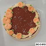 Decorated Chocolate Cake Design 13 by Fab