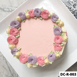 Decorated Ribbon Cake Design 3 by Fab