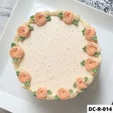Decorated Ribbon Cake Design 14 by Fab