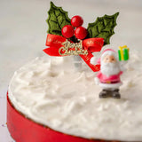 Decorated Christmas Cake Design 2 Cinnamon Lakeside | YaluYalu Delivery Sri lanka - yaluyalu