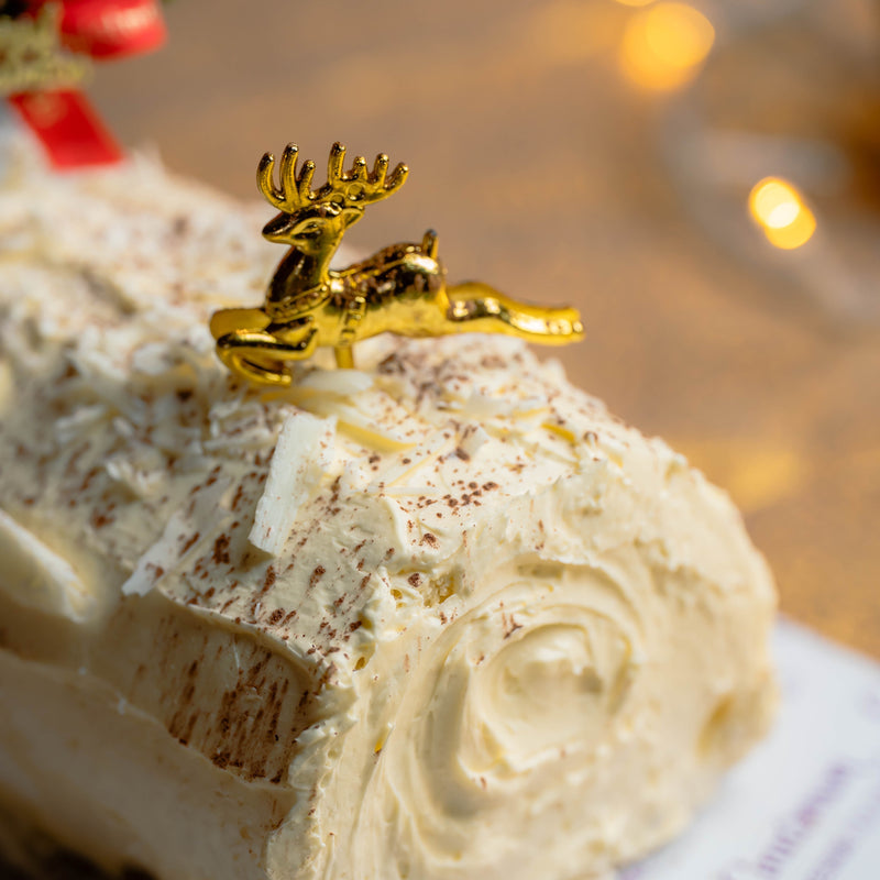 Vanilla Yule Log by Cinnamon Lakeside  | YaluYalu Delivery in Sri lanka