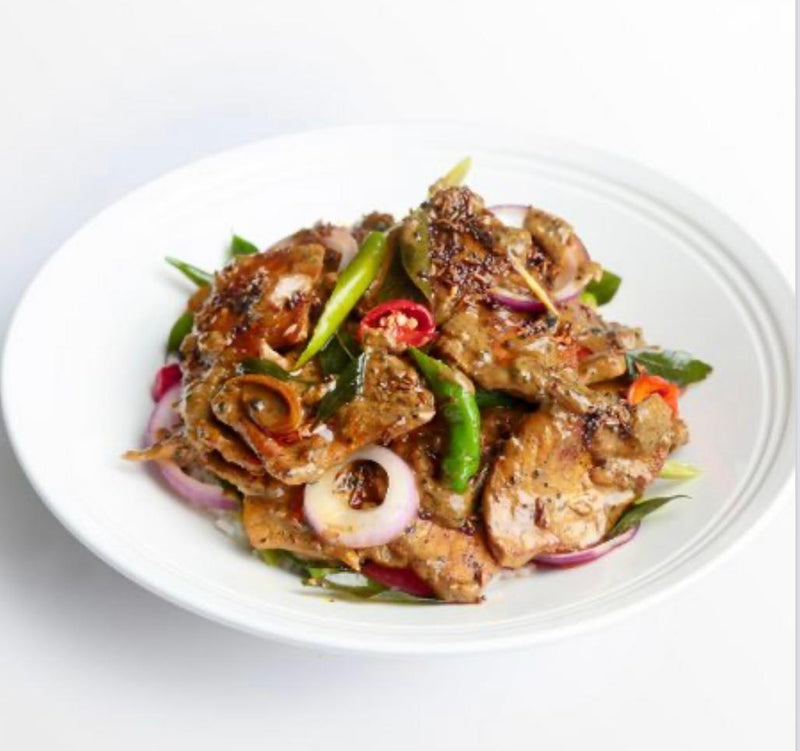 Devilled Pork Bite Platter Cinnamon Grand | YaluYalu Home Delivery | Bite Menu