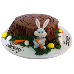 Easter Bunny Chocolate Cake by Yalu Yalu - yaluyalu