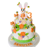 Elite Bunny Birthday Cake by Yalu Yalu