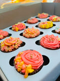 Floral Buttercream Cupcakes by Yalu Yalu