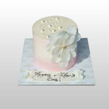 Forever Sweet Mom 1KG Ribbon Cake - Hotel Kingsbury | Mothers Day Home Delivery | Send Gifts sri lanka