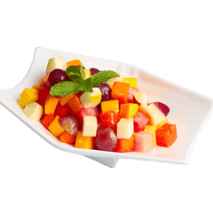 Fresh Fruit Salad with Lychee Dessert Packs by Cinnamon Lakeside - yaluyalu