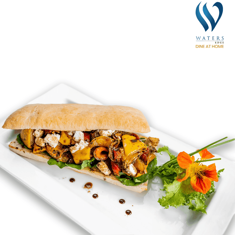 Ciabatta Bread with Grilled Vegetable by Waters Edge (4,6,8 Pax) - yaluyalu