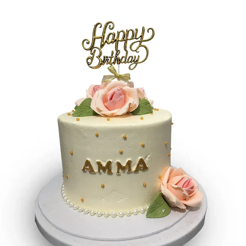 Happy Moments Ribbon Cake 1Kg\1.5Kg - Yalu Yalu | Cake Delivery Sri Lanka