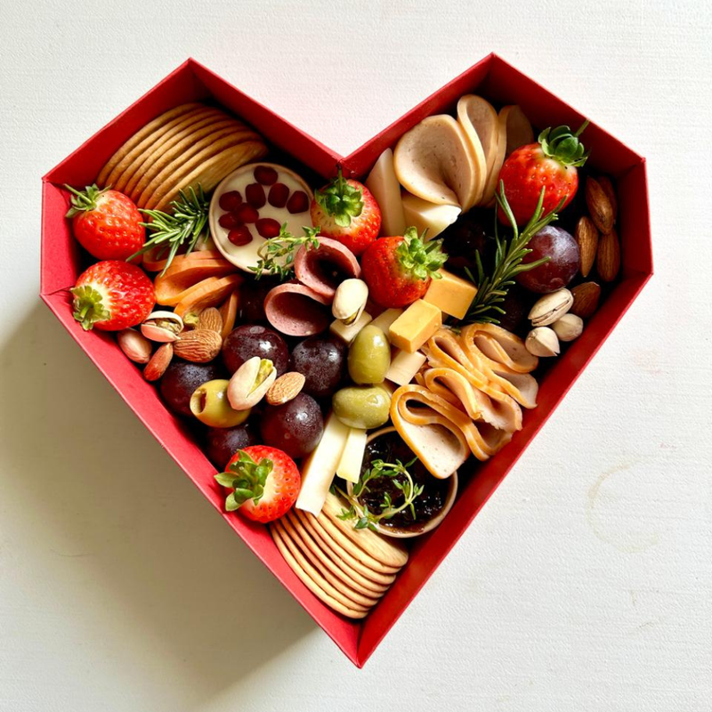 Heart Box (Small) by Plattered Colombo - Pre Orders Only | Delivery in Sri Lanka | Yalu Yalu