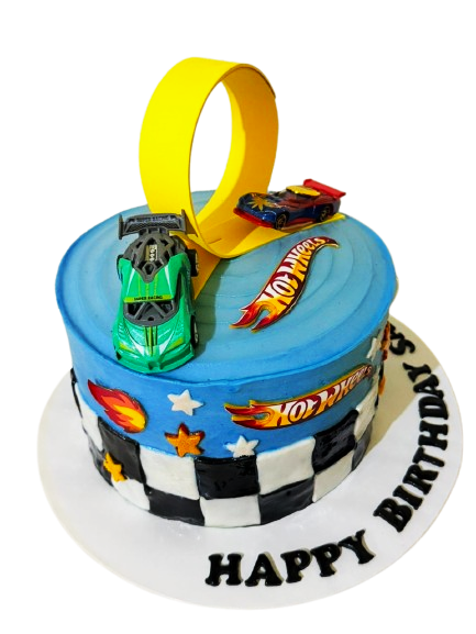 Hot Wheels Racing Adventure Cake by Yalu Yalu | Delivery in Sri Lanka