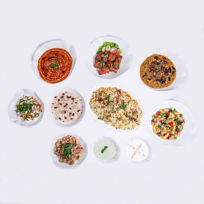 Indian Family Meal by Cinnamon Lakeside